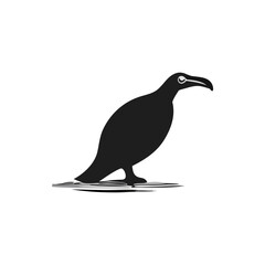 vector illustration of a bird