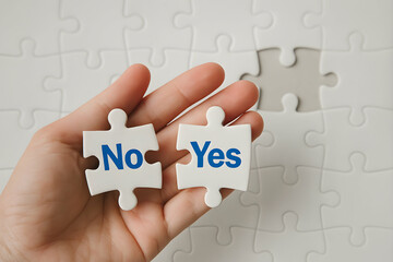 Making the Right Choice Yes or No? A Visual Representation of Decision-Making