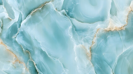 Fototapeta premium Soft Aqua Blue Marble Pattern with Subtle Texture and Intricate Veining