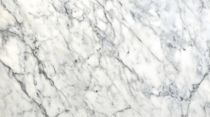 Naklejka premium Elegant White Marble Surface with Gray Veins for Modern Design