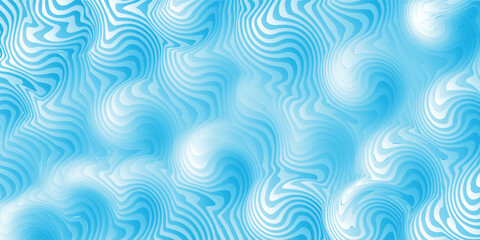 blue abstract wave lines gradient pattern background