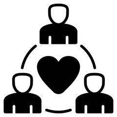 Social Media outline mixed icon