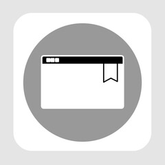 Bookmark icon, smart icon for ux ui, new modern, editable for project, vector illustration file, popular icon isolated.