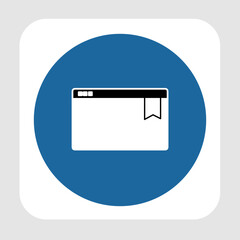 Bookmark icon, smart icon for ux ui, new modern, editable for project, vector illustration file, popular icon isolated.