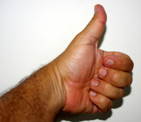Thumb up showing avatars reaction 