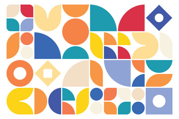 Abstract designs simple geometric pattern shapes.