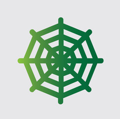 SPIDER WEB icons and logos about nature and its surroundings