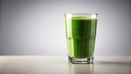 Green Smoothie PNG, Isolated Glass, Tilt-Shift Photo, Healthy Drink, Cut Out Image, Food Photography