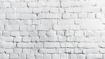 Weathered white brick wall texture background
