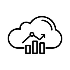 Clipboard Checklist Icon Representing Task Management and To-Do List with Check Marks in Minimalist Outline Style