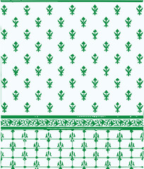 Seamless pattern, tileable floral holiday country cottage print, English countryside flowers theme for wallpaper, gift wrapping paper, scrapbook, fabric and product design inspiration