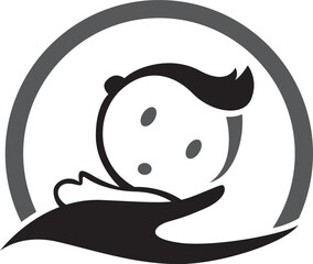 Child in Hand Logo