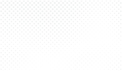 Subtle Grey Dot Halftone Pattern Fading to White Background, Ideal for Modern Design Projects and Digital Presentations, Simple Elegant Gradient Graphic Element 180