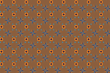 Third abstract geometric seamless pattern design with artistic modern shapes, ideal for textiles, wallpapers, backgrounds, and print decor