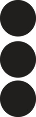 3 elips icon vector eps 10