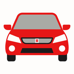 red car vector