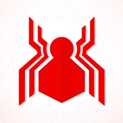 Naklejka premium spider logo
