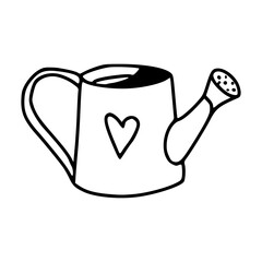 gardening care doodle art