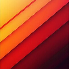 Fototapeta premium Abstract Diagonal Stripes in Warm Gradient Colors