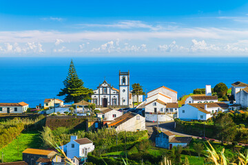 Pedreira village at Nordeste region of Sao Miguel island, Azores archipelago, Portugal