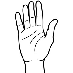 one-hand-lightly-lifted