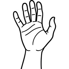 one-hand-lightly-lifted