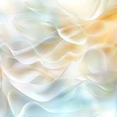 Fototapeta premium Abstract Wavy Background with Soft Pastel Colors