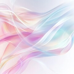 Fototapeta premium Abstract Flowing Pastel Waves