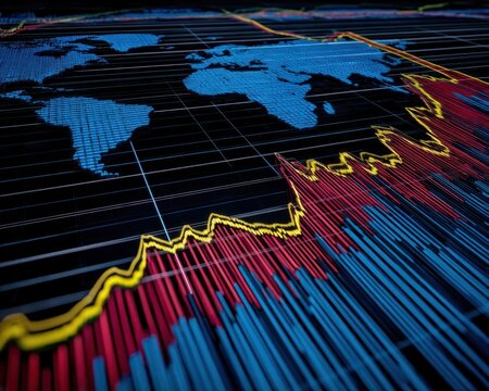 Global financial data visualization