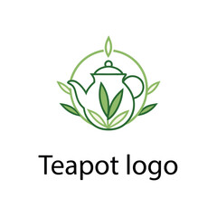 Fototapeta premium Teapot logo