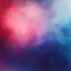 Abstract Blend of Red and Blue Hues with Soft Gradient Effects