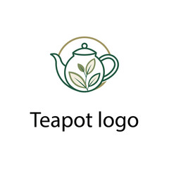 Fototapeta premium Teapot logo