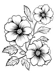 Black and white color pages for&nbsp;kids