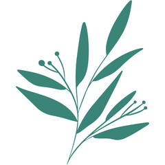 vector illustration of an abstract flower
