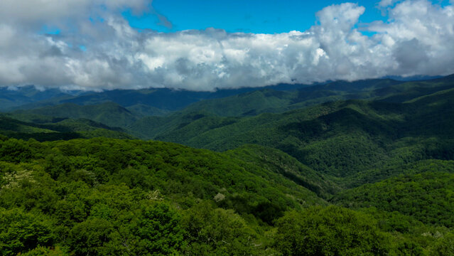 8k Blue Ridge Mountains - North Carolina - Powered by Adobe