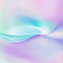 Naklejka premium Abstract Gradient Flow with Soft Pastel Colors
