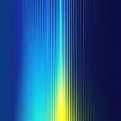 Fototapeta premium Vertical Gradient Lines with Blue and Yellow Hues