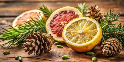 Cannabis terpenes infused in a lemon