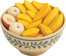 Festival Fruit Bowl 3D