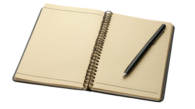 Writing in a notebook creative process home office image minimalist top-down inspiration