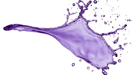 Violet Liquid Splashing, Abstract Art,  Dynamic,  Colorful,  Purple,  Liquid,  Motion,  Splash, 