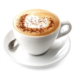 Obraz premium cup of coffee isolated on transparent background png 