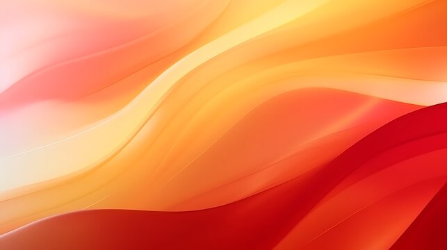 A vibrant 3D abstract background with golden and red pattern 