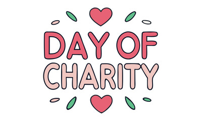 International Day of Charity. Vector Illustration for International Day of Charity on September 5th with a Donation Package.