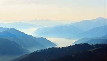 Obraz premium Closeup of golden autumn leaves illuminated by soft sunlight 