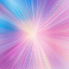 Radiant Burst of Pastel Colors