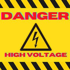 danger high voltage 010
