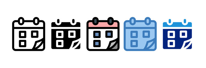 Calendar Icon Element For Design