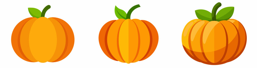 pumpkin clipart icon design