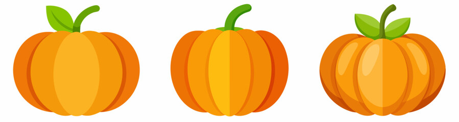 pumpkin clipart icon design